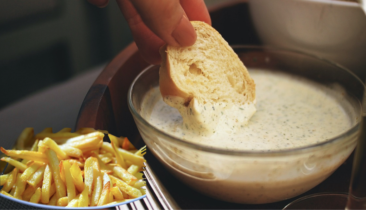 سس AÏOLI (سس آیولی) سس مایونز و سیر و زیتون)