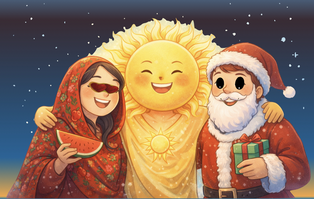 یلدا و کریسمس؛ خواهر و برادری دور، با یک دلِ آفتابی